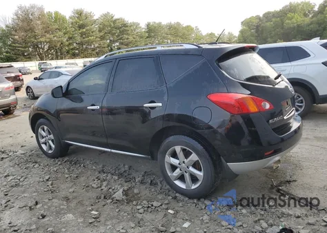 2009 Nissan Murano S z USA, uszkodzony, nr VIN JN8AZ18W99W204237